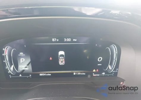 2025 Infiniti Qx60 Luxe z USA, uszkodzony, nr VIN 5N1AL1FR9SC344382